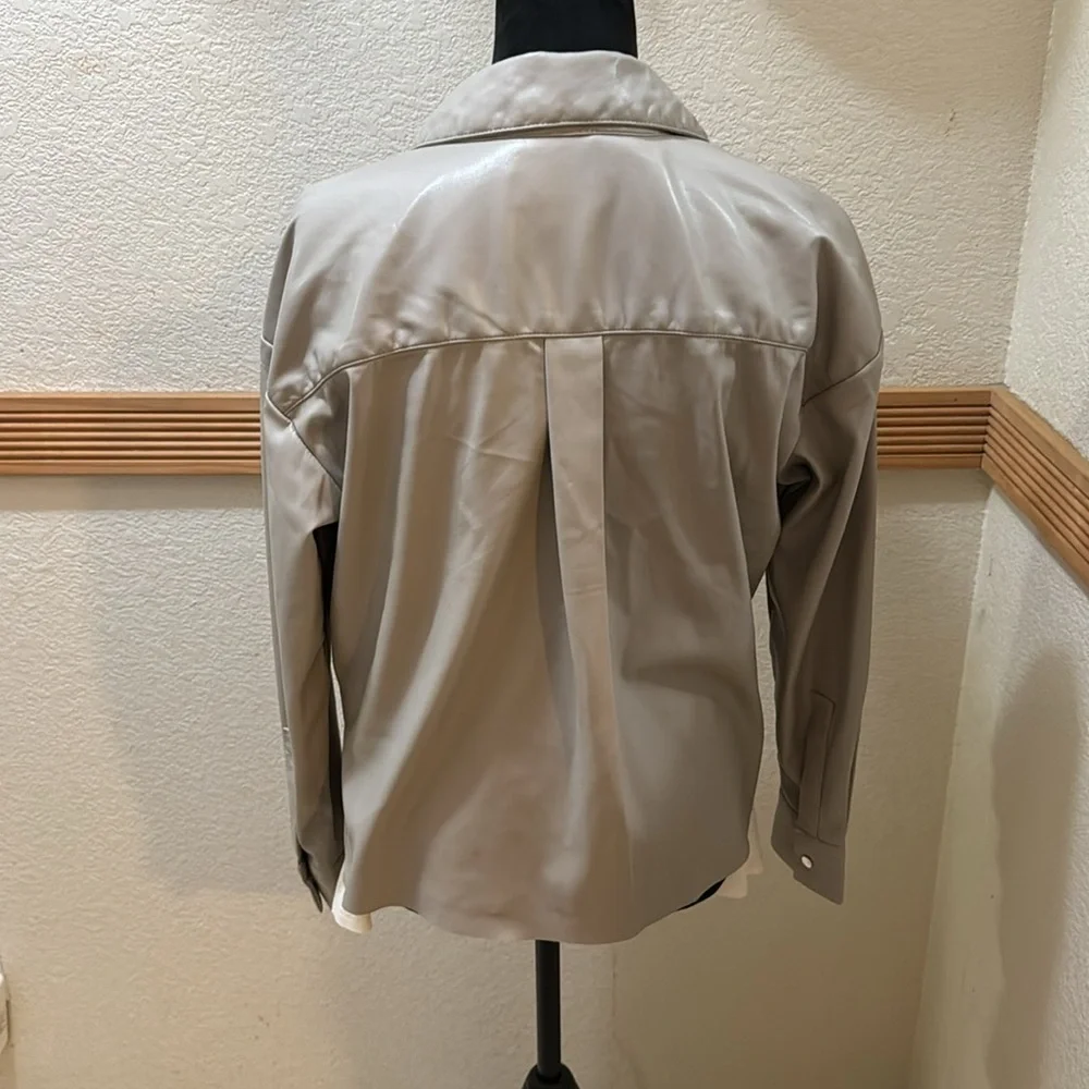 Philosophy size Small taupe color jacket!! - Picture 4 of 6